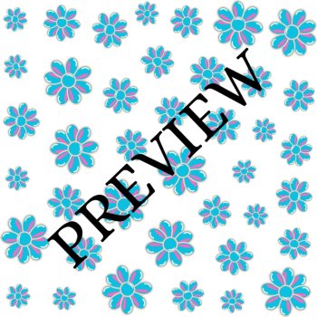 Cute Multi-Colored Flowers! Digital Backgrounds/Wallpapers, image 2