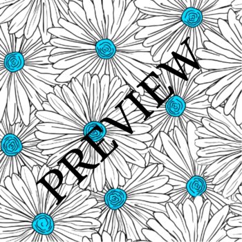 Hip Daisies! 14 Digital Backgrounds/Wallpapers Multiple Colors, image 2