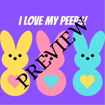 Easter Joy! 5 Digital Backgrounds/Wallpapers (Peeps/Bunnies/Eggs/More!), image 2