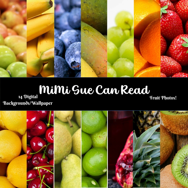 Fruit Photos! (Full Color) 14 Digital Backgrounds/Wallpapers