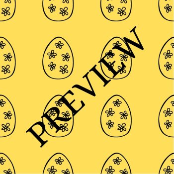 BOHO Easter Eggs & Bunnies 14 Digital Backgrounds/Wallpapers, image 3