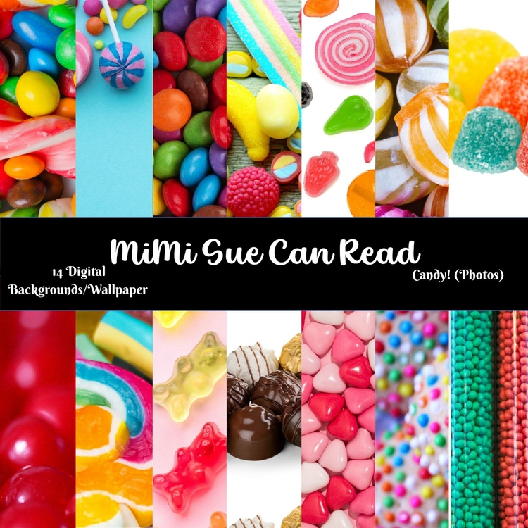 Candy Photos 14 Digital Backgrounds/Wallpapers (Vivid Colors!)