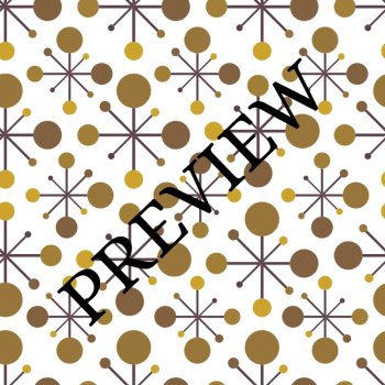 Mid-Century Modern Atomic Design 14 Digital Backgrounds/Wallpapers MCM, image 4