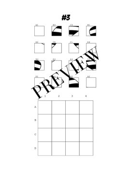 Valentine Heart-Themed Picture Slice Puzzles/Set of 12 with Answers!, image 3