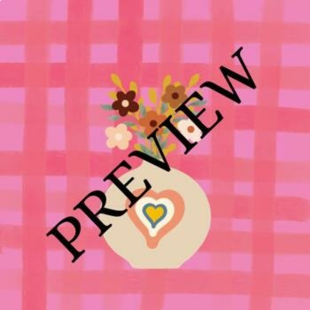BOHO Valentine! 14 Digital Backgrounds/Wallpapers, image 3