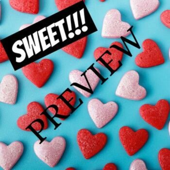 Valentine Happiness 5 Valentine's Digital Art | Cute Backgrounds ONLY $1, image 3