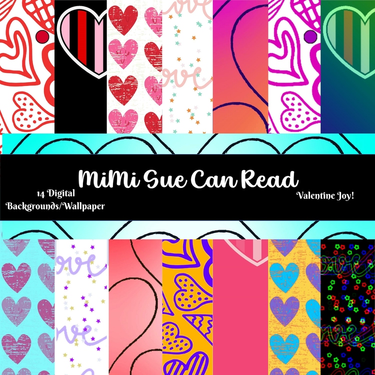 Valentine Joy! 15 Digital Backgrounds/Wallpapers