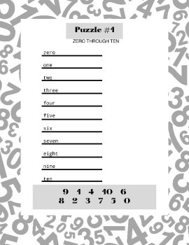10 Number Words 0-100 Word Match Sets with Answers Math/Spelling/Counting, image 3