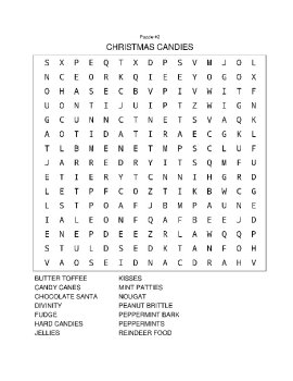 10 Christmas-Themed Word Search Puzzles, image 2