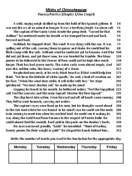 Misty of Chincoteague (Marguerite Henry) 18 Fluency Passages, image 3