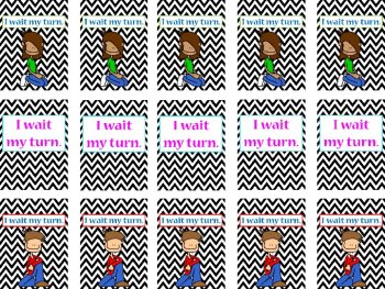 MiMi Sue's Reward Tags (Fabulous Friends/Primary Behaviors) 36 Designs Behavior, image 3