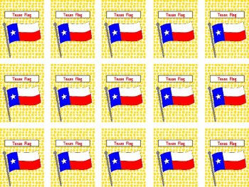 MiMi Sue's Reward Tags (Texas Symbols) 14 Symbols  SWAG/Behavior/Award, image 4