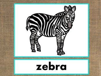 Letter Z Alphabet PowerPoint Fun & Colorful Words w/Pictures (Expandable), image 3