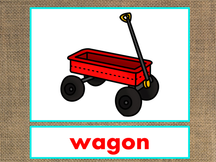 Letter W Alphabet PowerPoint Fun & Colorful Words w/Pictures (Expandable)