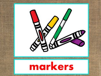 Letter M Alphabet PowerPoint Fun & Colorful Words w/Pictures (Expandable), image 3