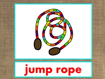 Letter J Alphabet PowerPoint Fun & Colorful Words w/Pictures (Expandable), image 3