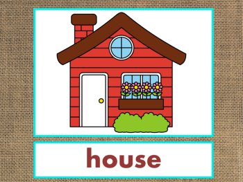 Letter H Alphabet PowerPoint Fun & Colorful Words w/Pictures (Expandable), image 3