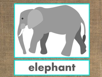 Letter E Alphabet PowerPoint Fun & Colorful Words w/Pictures (Expandable), image 2