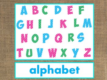 Letter A Alphabet PowerPoint Fun/Colorful Words w/Pictures (Expandable), image 2