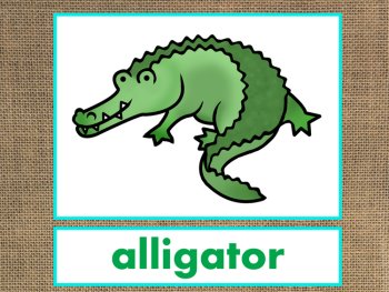 Letter A Alphabet PowerPoint Fun/Colorful Words w/Pictures (Expandable), image 3