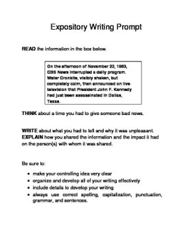 3 Historical Texas Citizens (Male) Expository Writing Prompts 6th 7th Set B, image 3