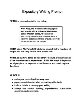 3 Historical Texas Citizens (Male) Expository Writing Prompts 6th 7th Set A, image 4