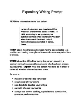3 Historical Texas Citizens (Male) Expository Writing Prompts 3rd 4th 5th Set C, image 4