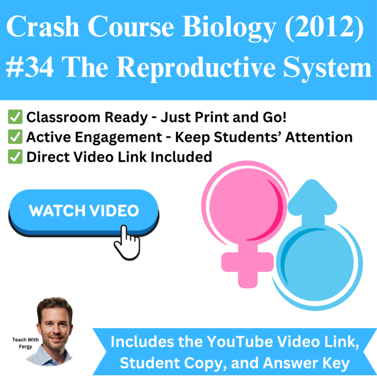 Crash Course BIOLOGY (2012) #34: The Reproductive System | Asexual and Sexual