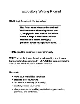 10 Historical Texas Citizens (Male) Expository Writing Prompts STAAR 3rd 4th 5th, image 3