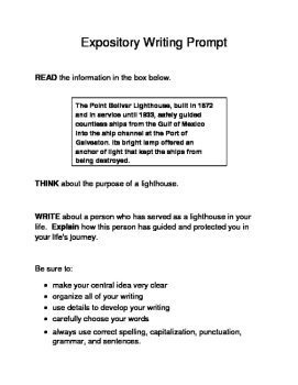 3 Famous Texas Landmarks Expository Writing Prompts STAAR 3rd 4th 5th SET C, image 3