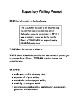 3 Famous Texas Landmarks Expository Writing Prompts STAAR 3rd 4th 5th SET B, image 3