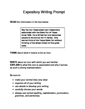 10 Famous Texas Landmarks Expository Writing Prompts STAAR 3rd 4th 5th, image 3