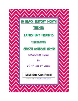 February Valentine/Black History Expository Writing Bundle 39 Prompts 3rd-5th, image 2
