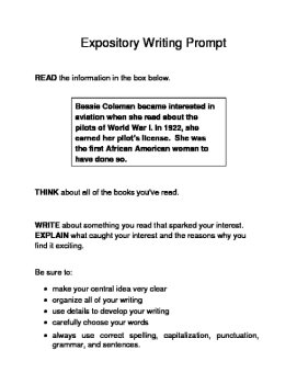 Black History Month Expository Writing Bundle 29 Prompts STAAR/TEKS 3rd 4th 5th, image 4