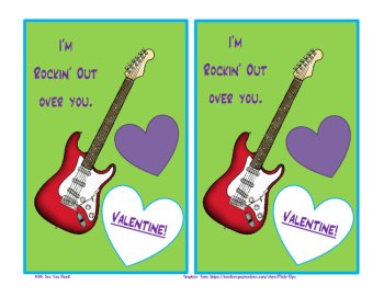 Valentine Cards (4 Fun Designs) Valentine's Day, image 4