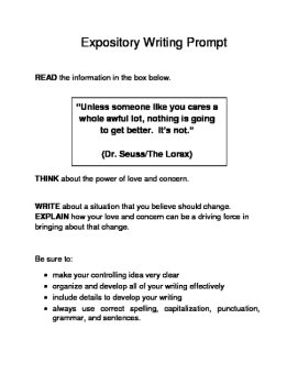 3 Valentine-Themed Expository Prompts Children's Books Set C 6th 7th Grades, image 2