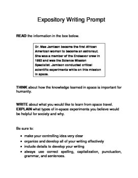 3 Women's History Month Female Expository Writing Prompts Set B STAAR 6th/7th, image 2