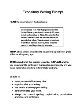 3 Women's History Month Female Expository Writing Prompts Set C STAAR 3/4/5, image 2