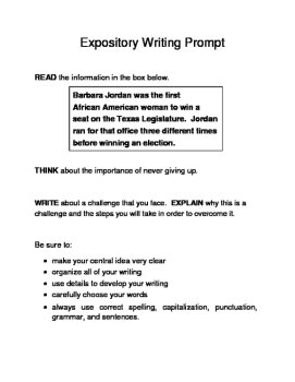3 Women's History Month Female Expository Writing Prompts Set B STAAR 3/4/5, image 3