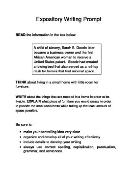 Women's History Month/African American (Female) 10 EXP Writing Prompts 6th/7th, image 4