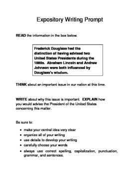 10 Black History Month (Male) Expository Writing Prompts STAAR 3rd 4th 5th, image 3