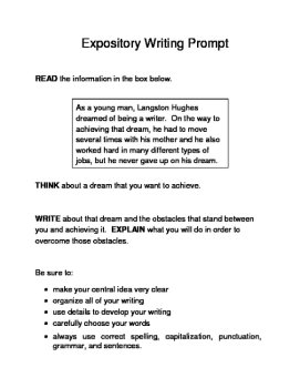 10 Black History Month (Male) Expository Writing Prompts STAAR 3rd 4th 5th, image 4