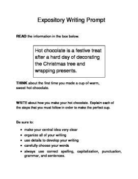 3 Christmas-Themed Expository Writing Prompts (STAAR/TEKS) Set A 3rd, 4th, 5th, image 4