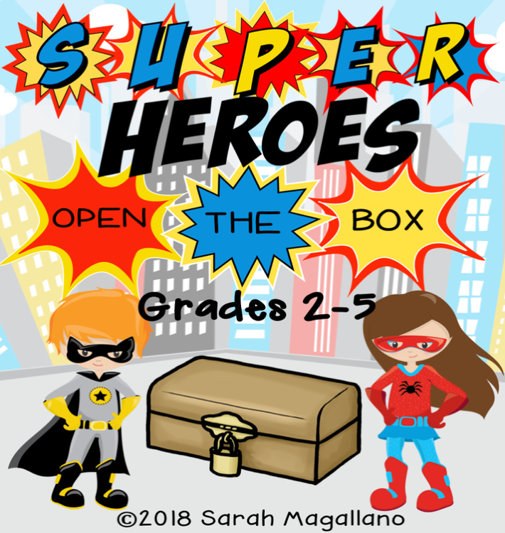 Open The Box--Superheroes