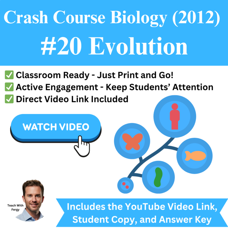 Crash Course BIOLOGY (2012) #20: Evolution | Fossil Record, Continental Drift