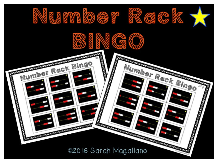 Number Rack Bingo (Rekenrek)