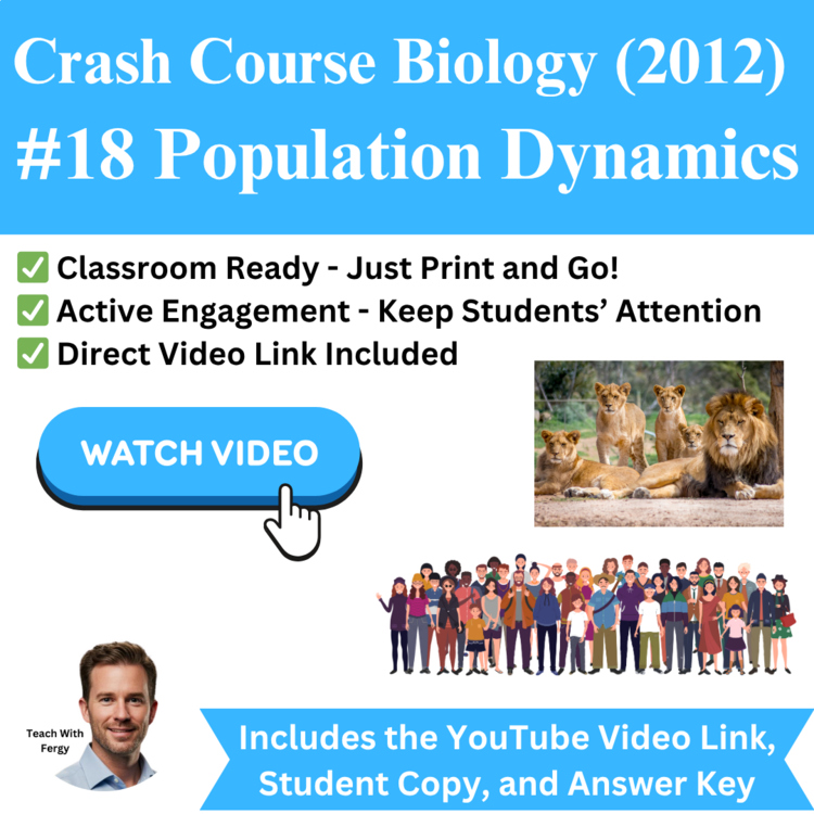 Crash Course BIOLOGY (2012) #18: Population Dynamics | Genetic Drift, Gene Flow