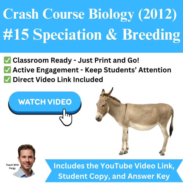Crash Course BIOLOGY (2012) #15: Speciation and Breeding | Species, Genes