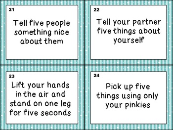 Brain Breaks Task Cards, image 3