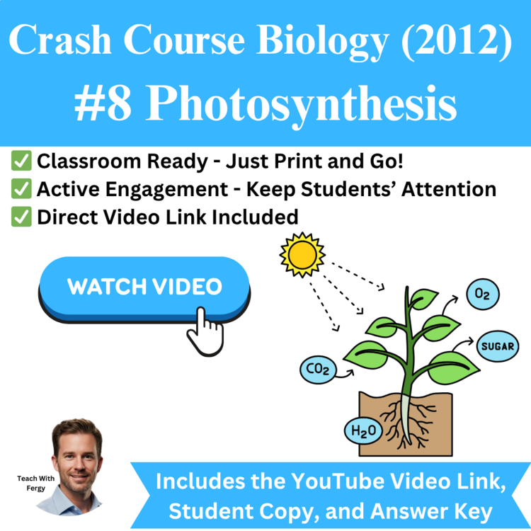 Crash Course BIOLOGY (2012) #8: Photosynthesis | Calvin Cycle, RuBisCo
